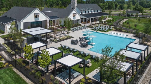 Clubhouse with resort-style amenities in your backyard
