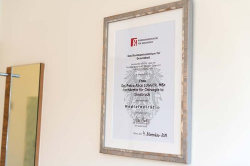 MR Dr. med. Petra Lugger, MSc. – Chirurgie Spezialpraxis für Proktologie, Ernährungsmedizin und Endoskopie in Innsbruck