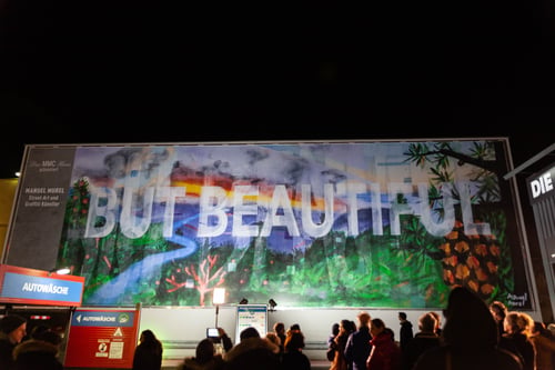 Kunst auf Fassade