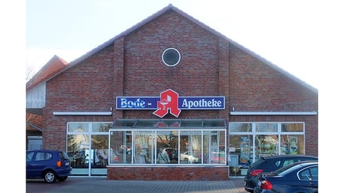 Aussenansicht der Bode-Apotheke