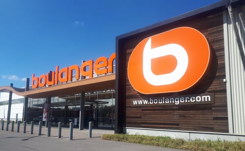 Devanture du magasin Boulanger Grande-Synthe