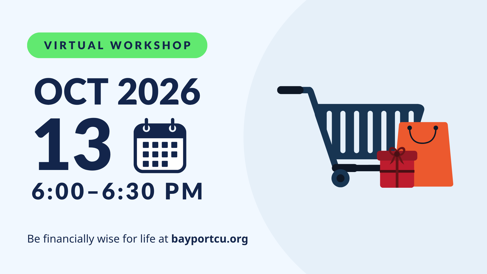 Shop like a pro this holiday season on Oct 13