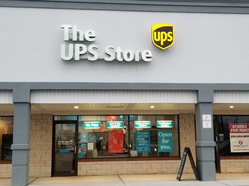 Storefront of The UPS Store in Toms River, NJ