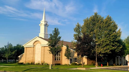 Church of Jesus Christ of Later Day Saints Meeting House on BlackCat Road in Meridian Idaho