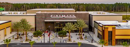 Exterior of Cinemark Durbin Park & XD, St Johns, FL