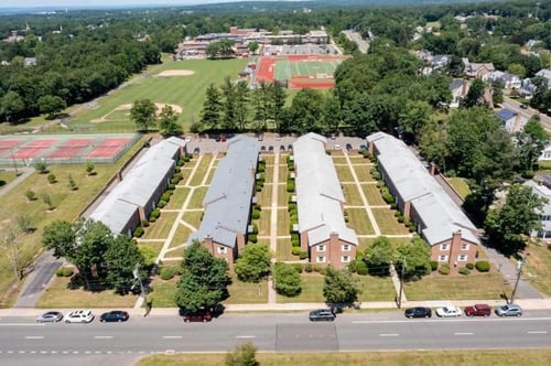 Aerial View at Manchester Green, Manchester, CT, 06040