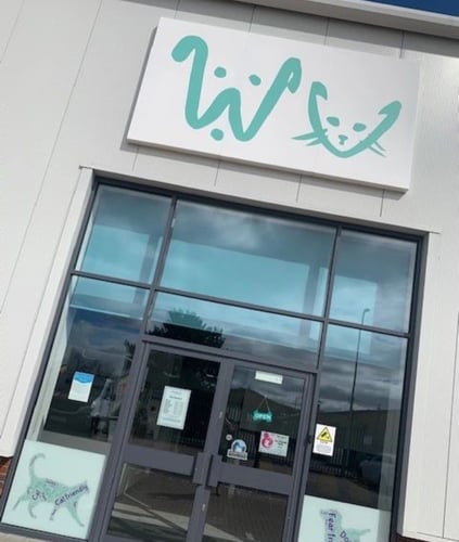Werrington Veterinary Centre front of practice