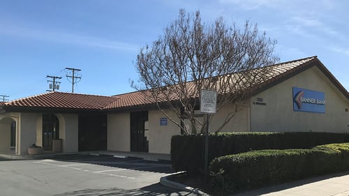 Banner Bank branch in Rialto, California