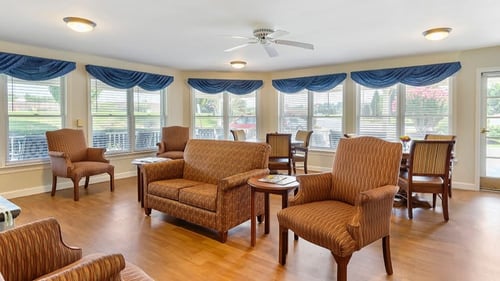 Brookdale High Point Lobby