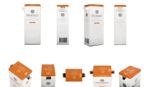 Cardboard saltshaker also for spices