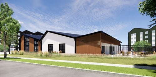 Property Building at The Mill on Maple Apartments in Oregon City, OR