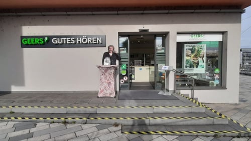 Außenaufnahme vom GEERS Fachgeschäft
