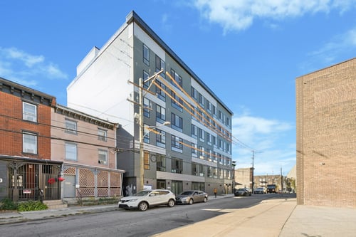 Property exterior at The Commons on Ludlow, Philadelphia, PA.