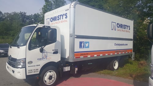 18' Box Truck Rental Providence, RI