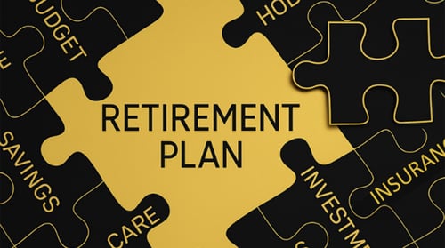 Retirement plan puzzle image.