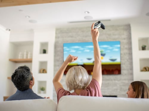 Family gaming with the help of Wi-Fi