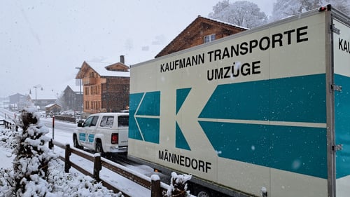 Auch im Schnee kommen wir gut an