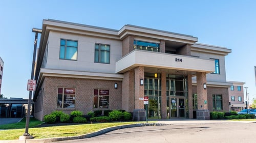 Exterior image of the Rochester Regional Health imaging center at Alexander Park Medical Campus