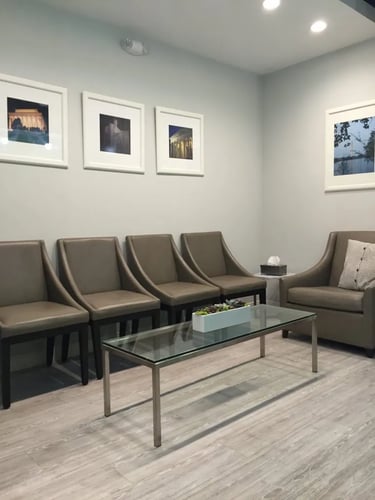 David M. Morgan, DDS, MD, PLC waiting area