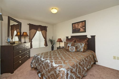 Bedroom at Geary Estates in Grandview Plaza, KS