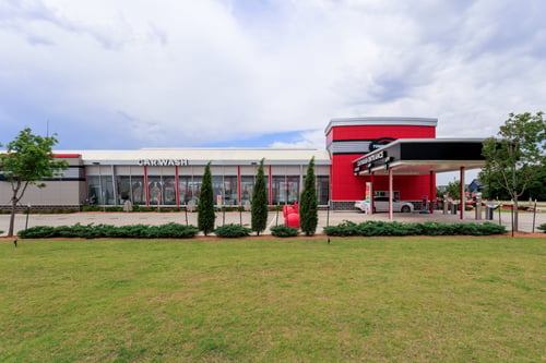 Tommy's Express Car Wash in Edmond, Oklahoma on S. Kelly Ave.