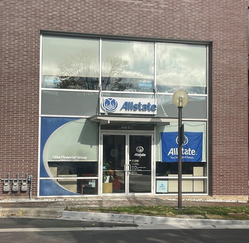 Outside view of the front of Litke Financial Group on Laurel Ave