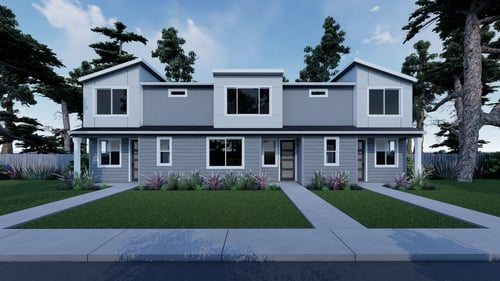 Building Rendering at Thrive at Green Mountain, Camas