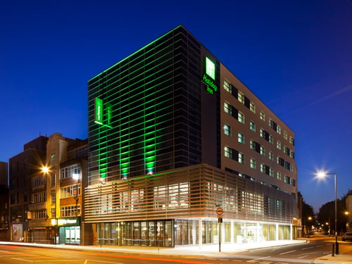 Hotel exterior, just a 10-min walk from Whitechapel tube and DLR