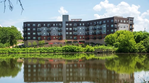 Building Exterior at Lake Jonathan Flats, Chaska, MN, 55318