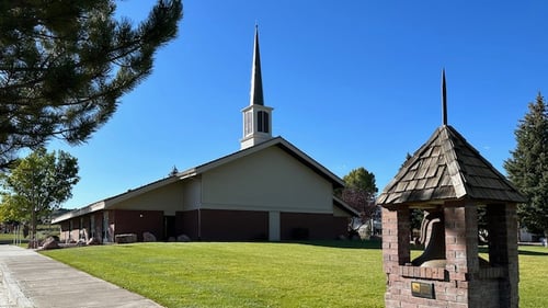 Church building foyer of The Church of Jesus Christ of Latter-day Saints located at 24 South Main Street in Hatch, UT.