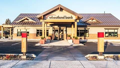 Wheatland Bank branch in Quincy, WA