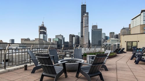rooftop lounge in south loop chicago