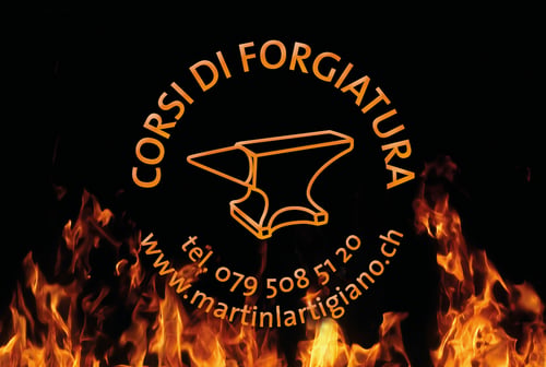 Corsi di forgiatura in Ticino - Schmiedekurse im Tessin