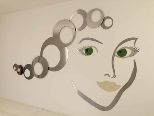 Wanddesignbild Gesicht