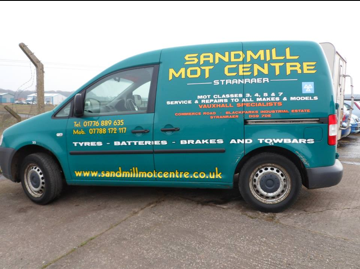 Sandmill Mot Centre Limited -  Stranraer - Tyres