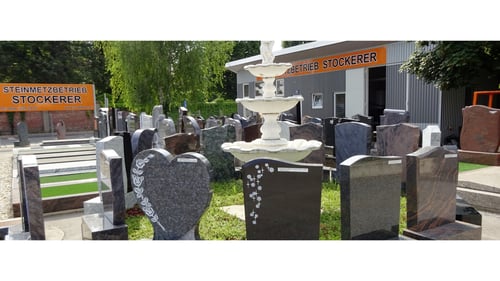 Steinmetz Stockerer Filiale in 1110 Wien. Wiener Zentralfriedhof.
