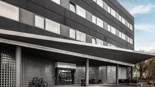 Exterior of the Hotel in Kassel