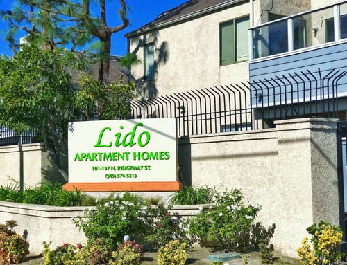 Property exterior at Lido Apartments - 101-197 N Ridgeway in Anaheim, CA 92801