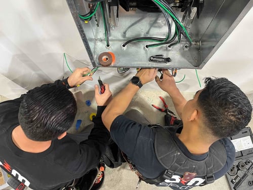 Electrical panel repair