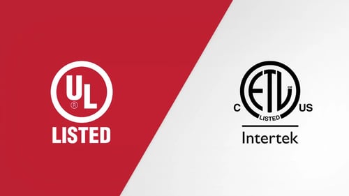 UL and ETA logos