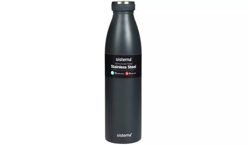 black sistema water bottle