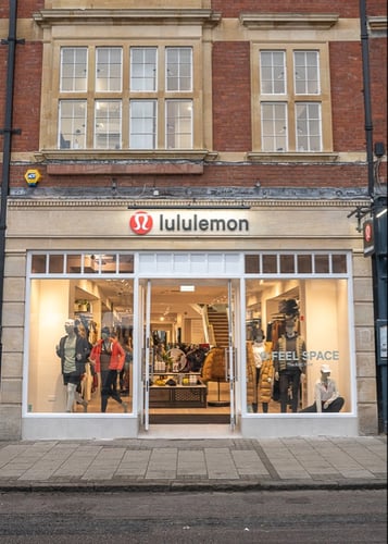 lululemon Cambridge Store Front