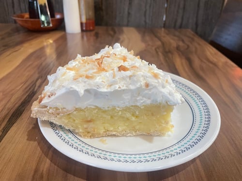 Elvira's Cafe - Coconut Creme Pie