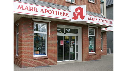 Aussenansicht der Mark-Apotheke