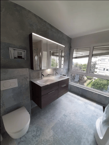 Installation complète de salles de douche