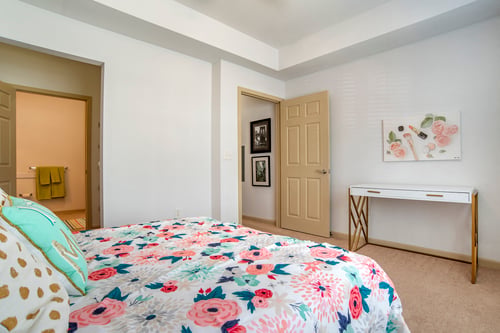 Bedroom at Broadstreet at EastChase Apartments in Montgomery, AL