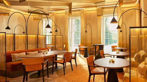Woven by Adam Smith full interior shot of restaurant
