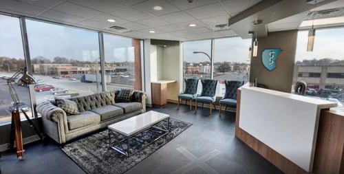 Oaklawn Office - waiting area