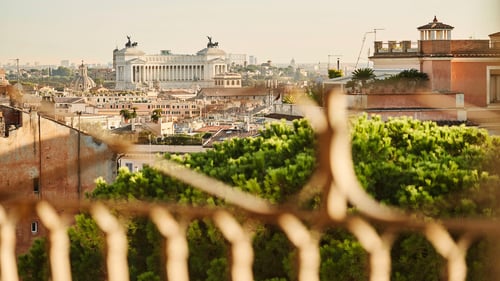 View of Rome from Hotel Eden