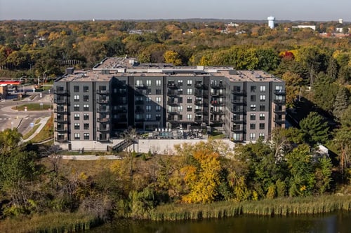 Aerial View at The Ansel Residences in Vadnais Heights, MN